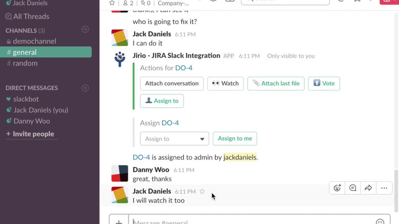 Slack platform