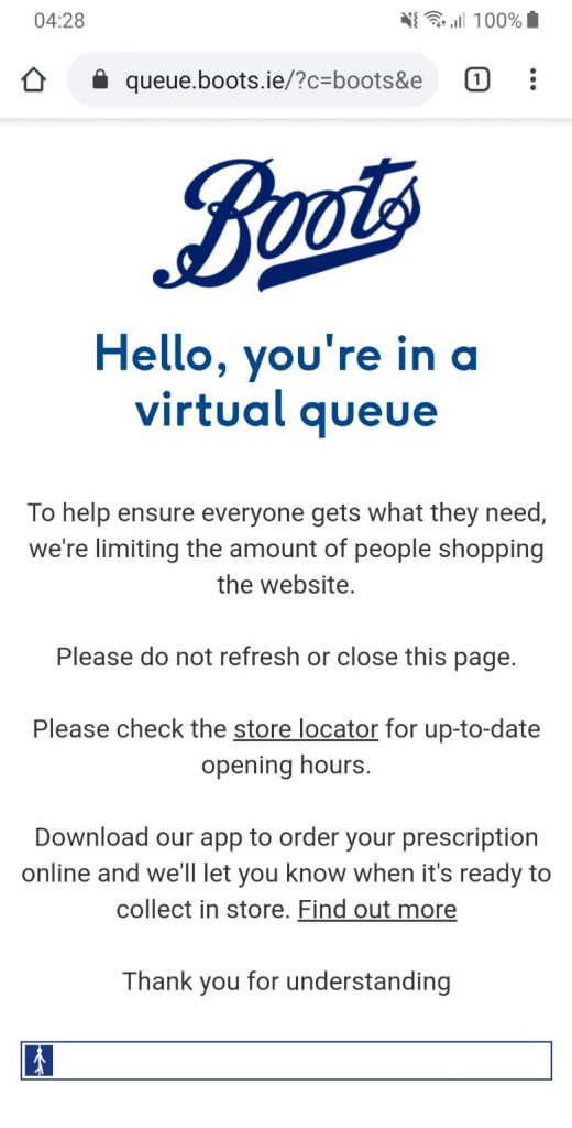 Boots eCommerce Queue