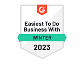 Easiest to do business with winter 2023