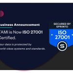 TAMI is ISO 27001 Certified