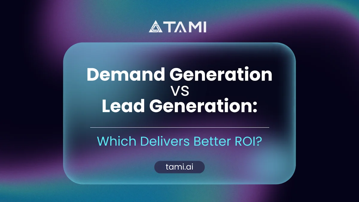 demand generation vs lead generation