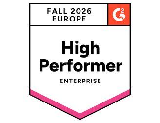 G2 High Performer Enterprise Europe Fall 2026